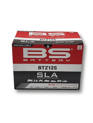 Batería BS Battery BTZ12S SLA (YTZ12S) 
