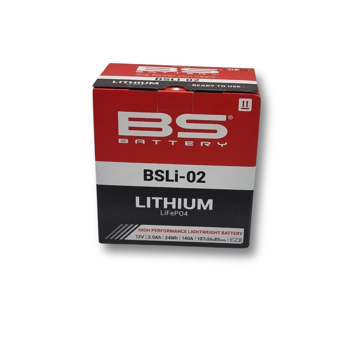 Batería BS Battery BSLI-02 LITHIUM Reemplaza (BTX4L-BS, BTX5L-BS, BTX6.5L, BTX7L, BTZ5S, BTZ6S, BTZ7S, BTZ7V, BTZ8V, entre otras) 1