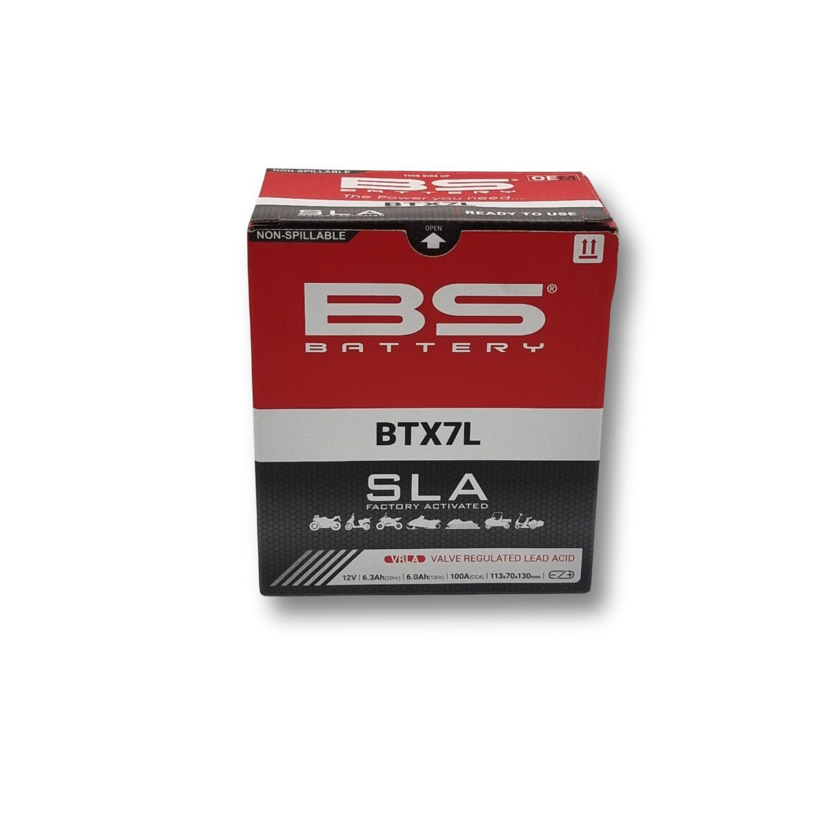 Batería BS Battery BTX7L (YTX7L-BS) SLA 1