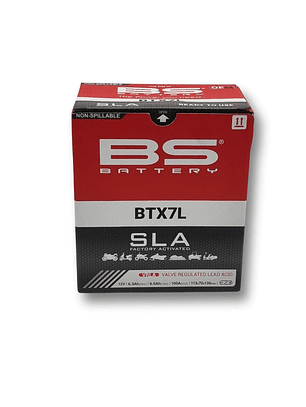 Batería BS Battery BTX7L (YTX7L-BS) SLA