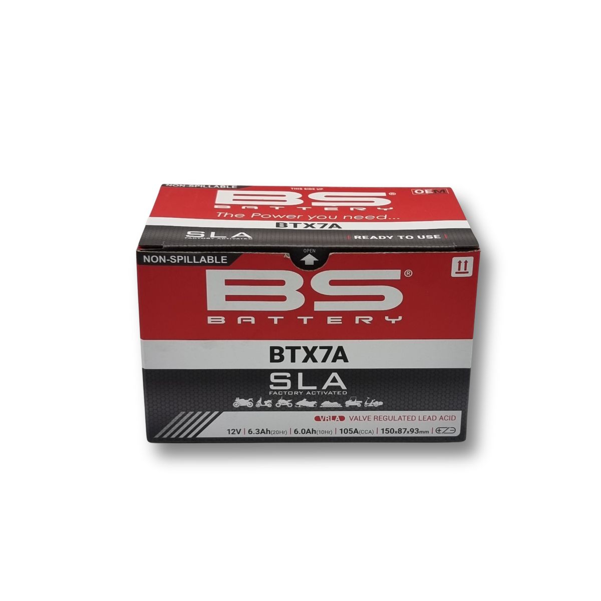 Batería BS Battery BTX7A SLA (YTX7A-BS) 1