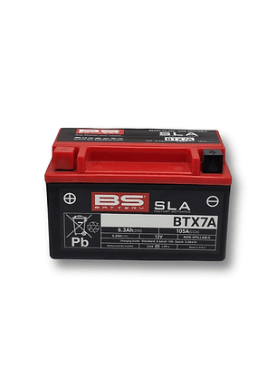 Batería BS Battery BTX7A SLA (YTX7A-BS)