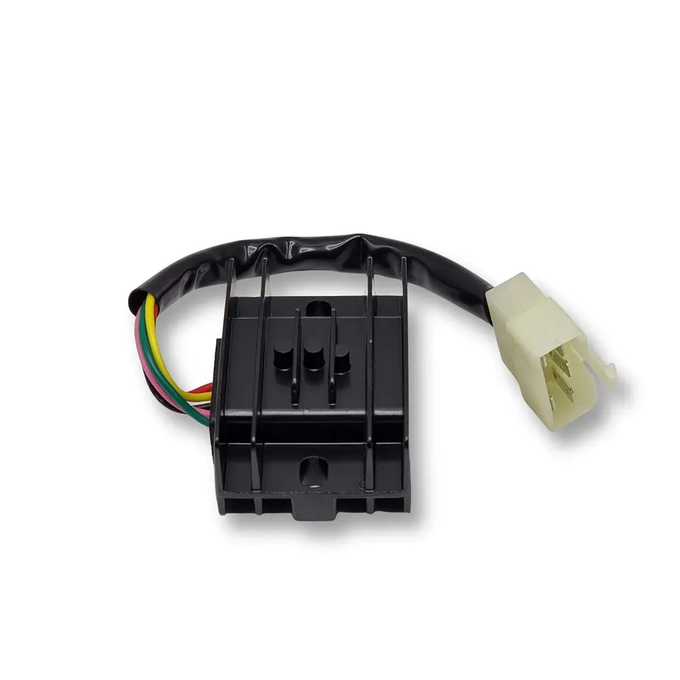 Rectificador de corriente Haypo (regulador) (5 cables - 1 negro, 1 amarillo, 1 rojo, 1 rosado, 1 rojo) 1