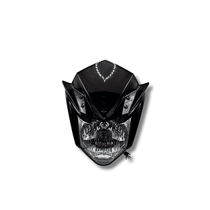 Foco delantero Con Mascara Haypo FZN-150 FZ 2.0 color negro TW