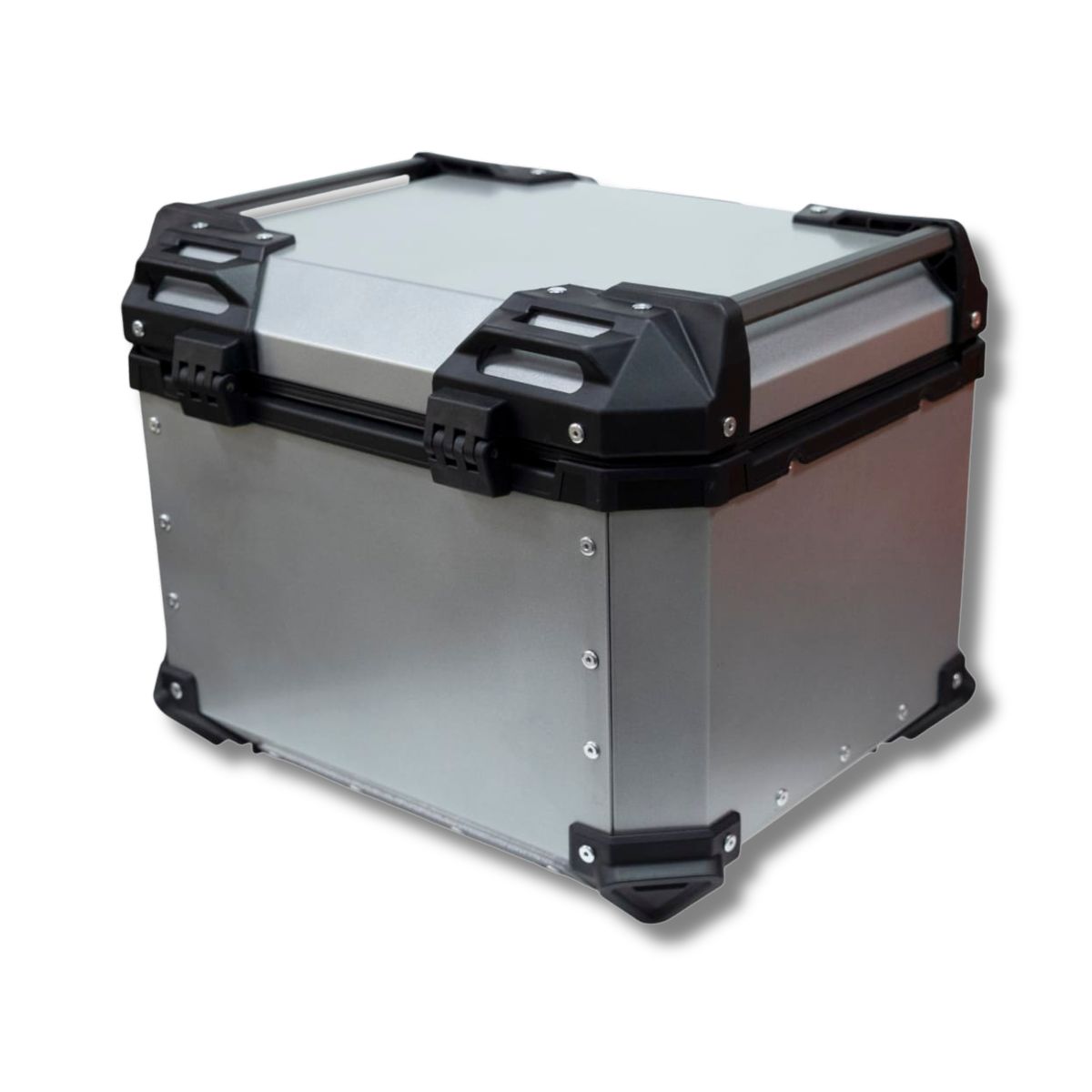 Maleta moto top case 4RS E702 45 litros Tipo aluminio silver desmontable 6