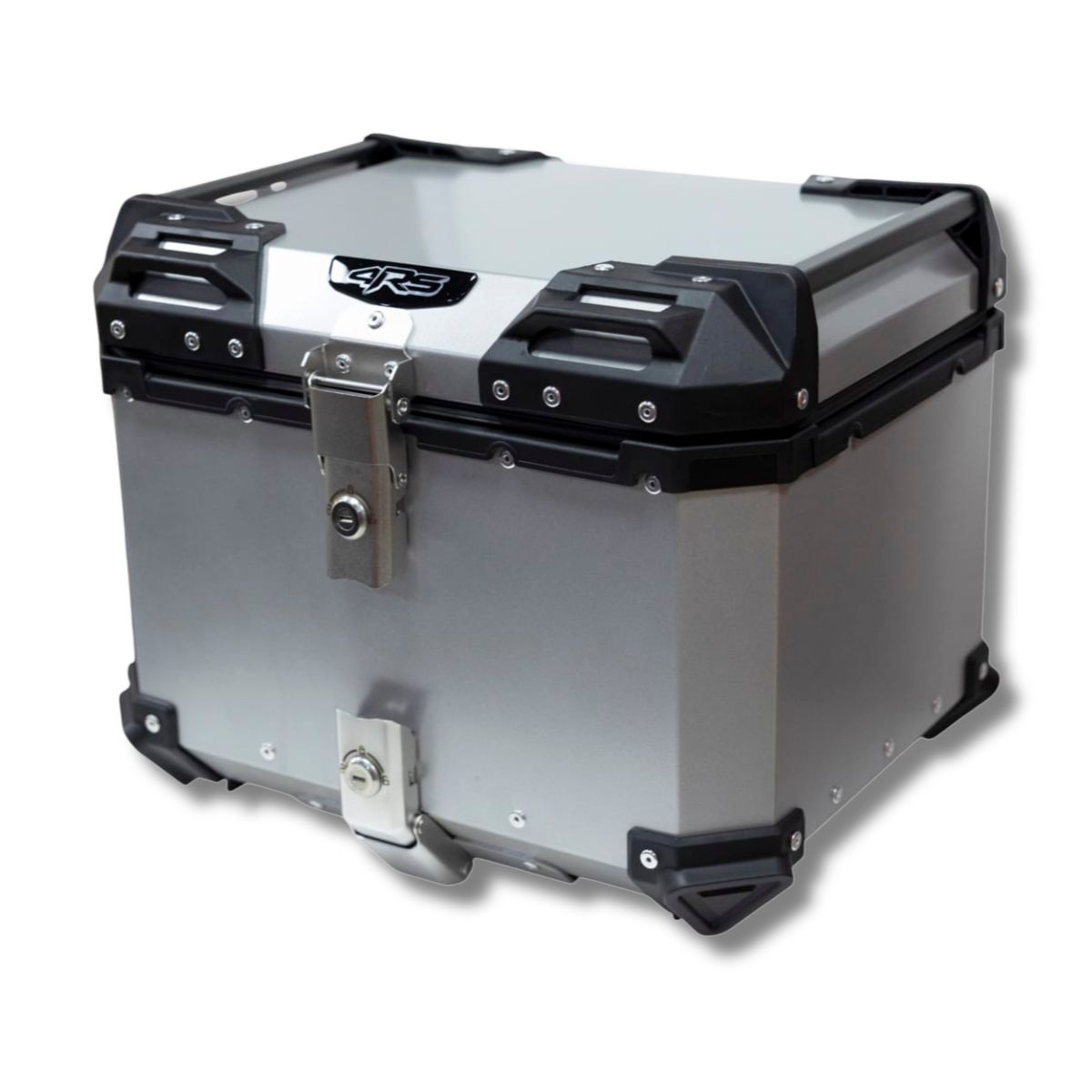 Maleta moto top case 4RS E702 45 litros Tipo aluminio silver desmontable 3