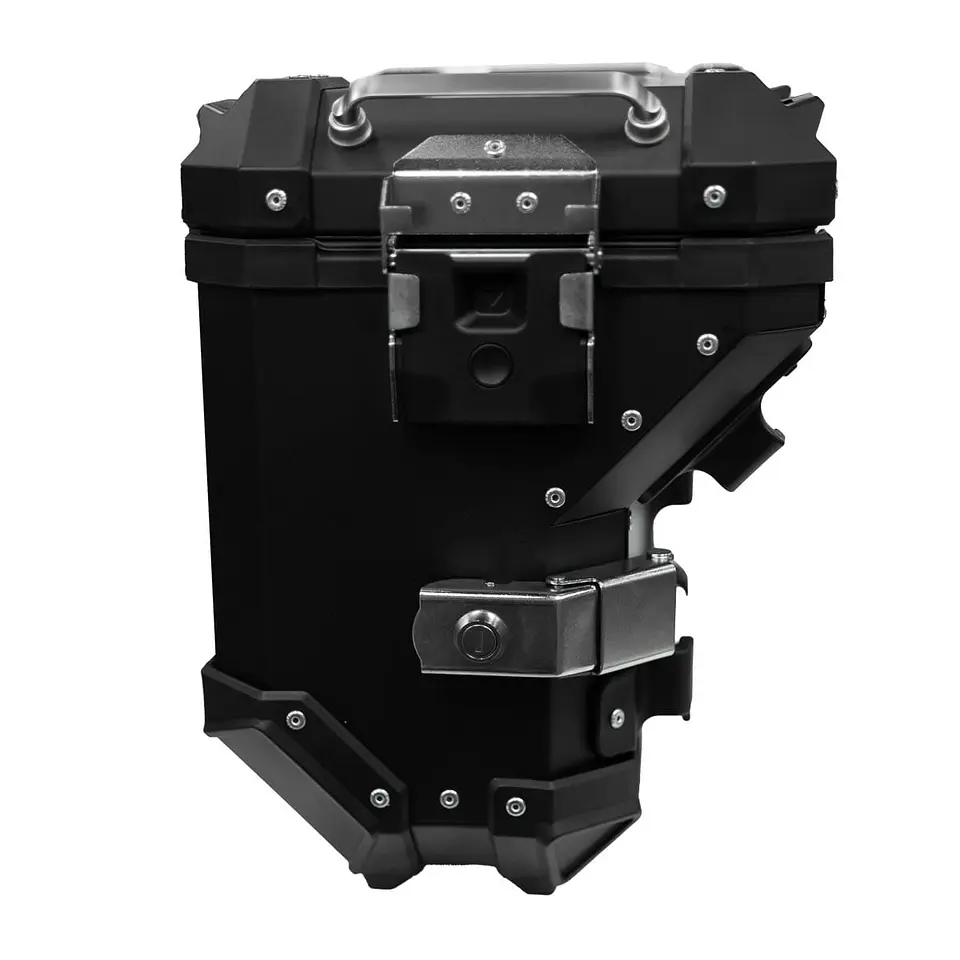 Maletas laterales moto 4RS V40S 85L Aluminio negra desmontables + anclajes 6