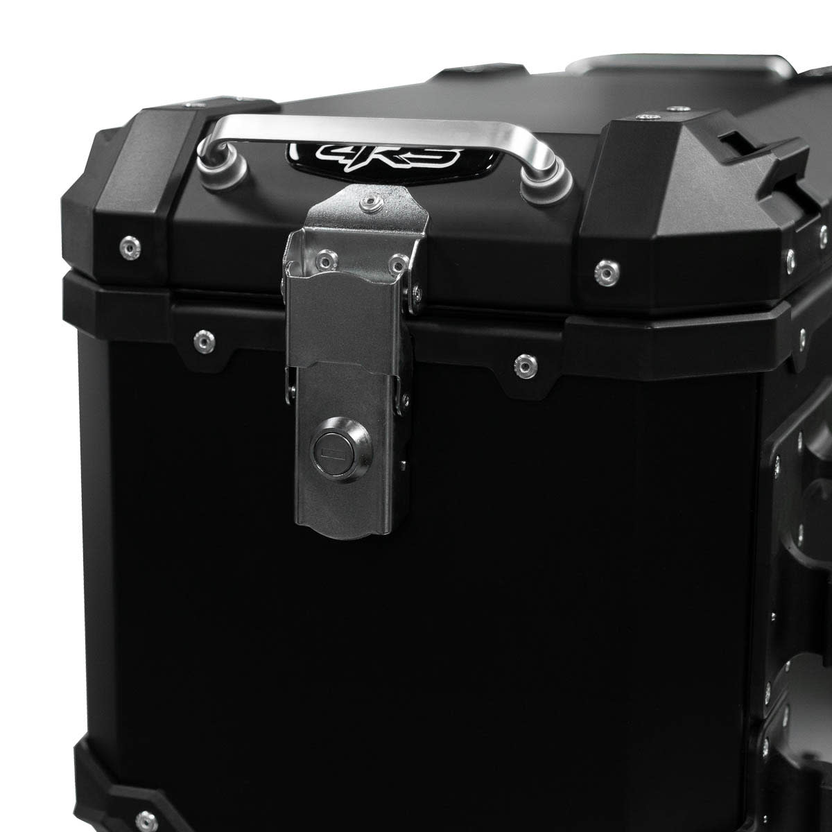 Maletas laterales moto 4RS V40S 85L Aluminio negra desmontables + anclajes 2