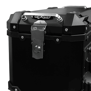 Maletas laterales moto 4RS V40S 85L Aluminio negra desmontables + anclajes