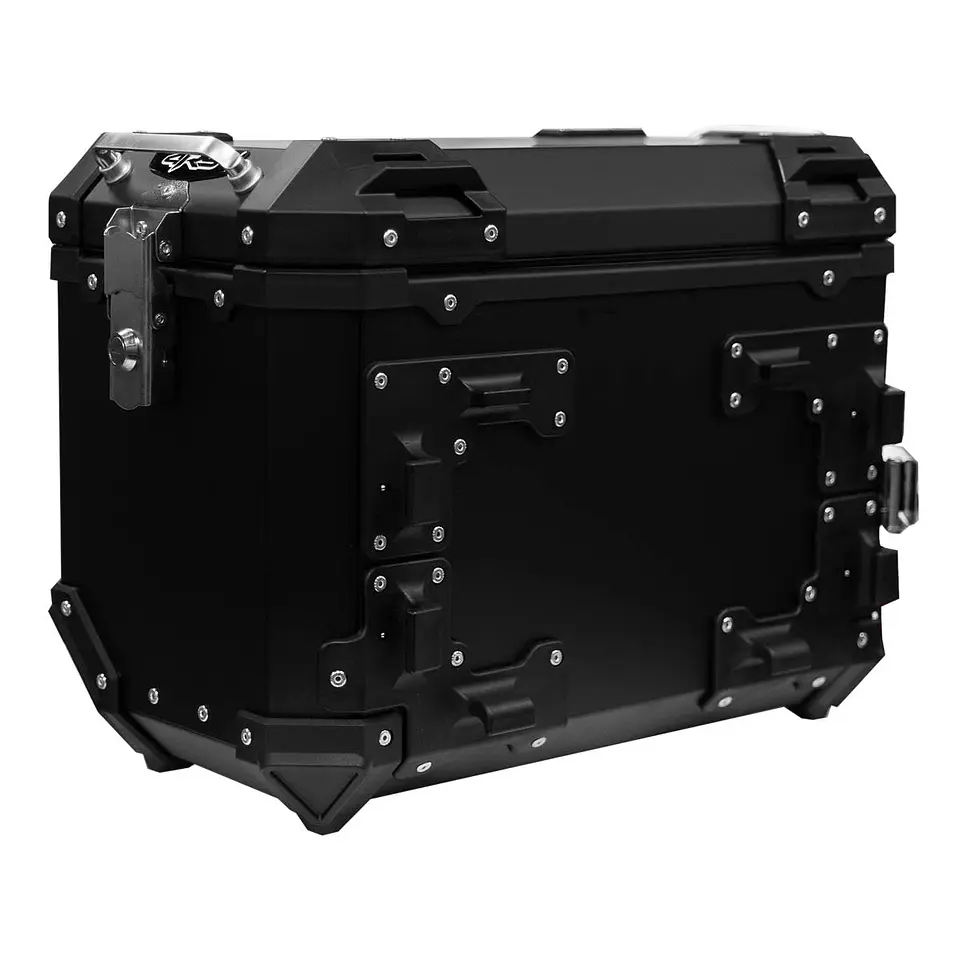 Maletas laterales moto 4RS V40S 85L Aluminio negra desmontables + anclajes 4
