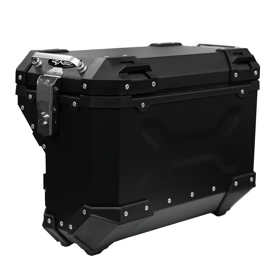 Maletas laterales moto 4RS V40S 85L Aluminio negra desmontables + anclajes 5
