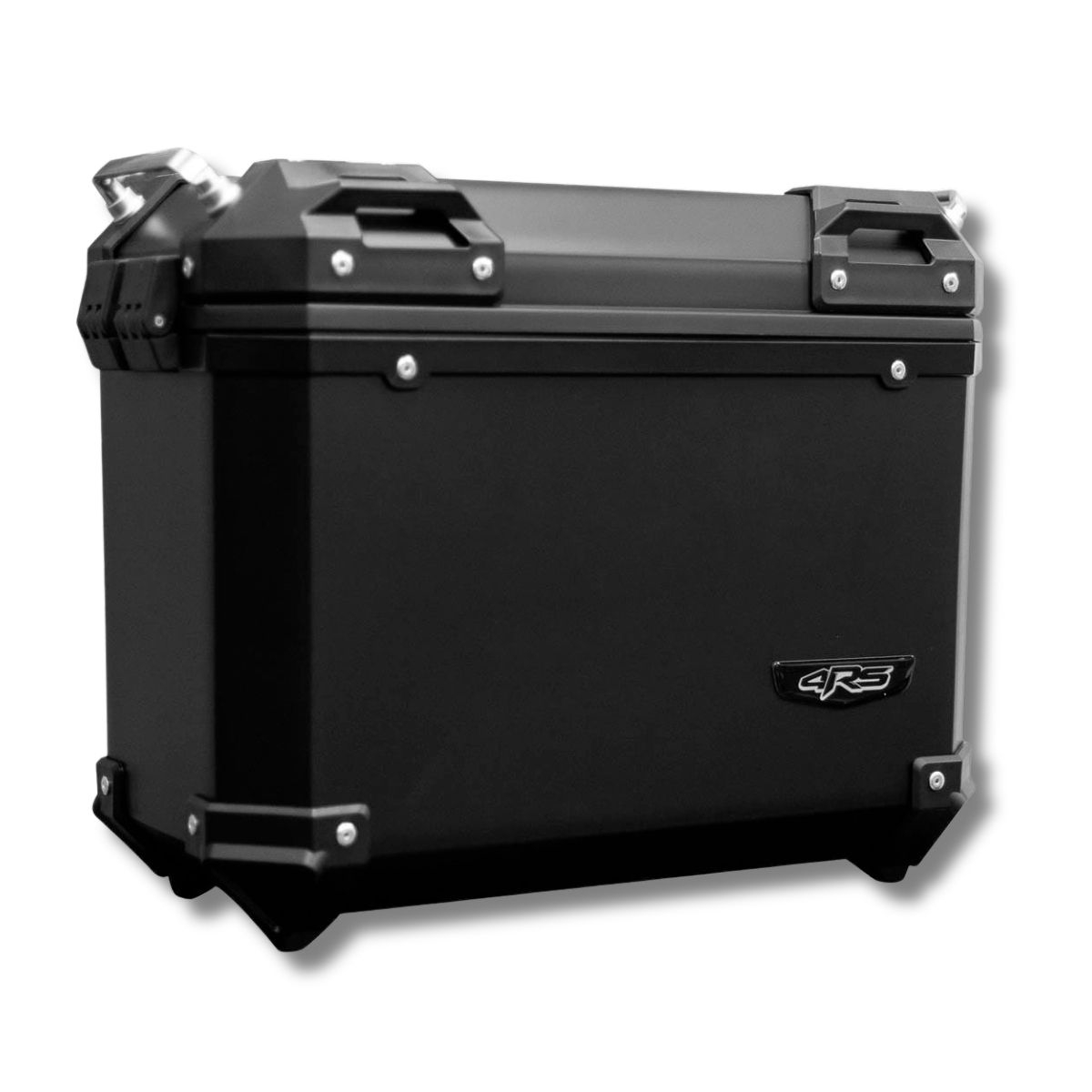 Maletas laterales moto 4RS V38 tipo aluminio + anclajes para adaptar  1