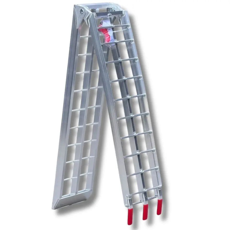 Rampa moto y atv aluminio 4rs ATV-002 plegable en 2 226x30 340 Kg | Extra Ancha 1
