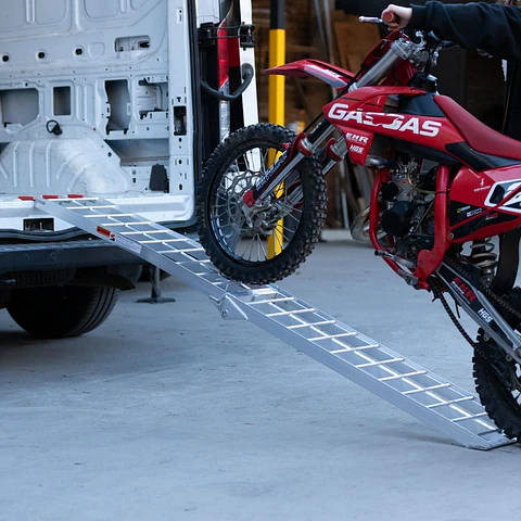 Rampa moto y atv aluminio 4rs ATV-002 plegable en 2 226x30 340 Kg | Extra Ancha