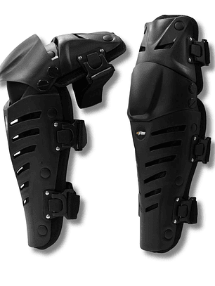 RODILLERAS PARA MOTO 4RS RAPTOR ARTICULADAS CON BROCHES DE ALUMINIO