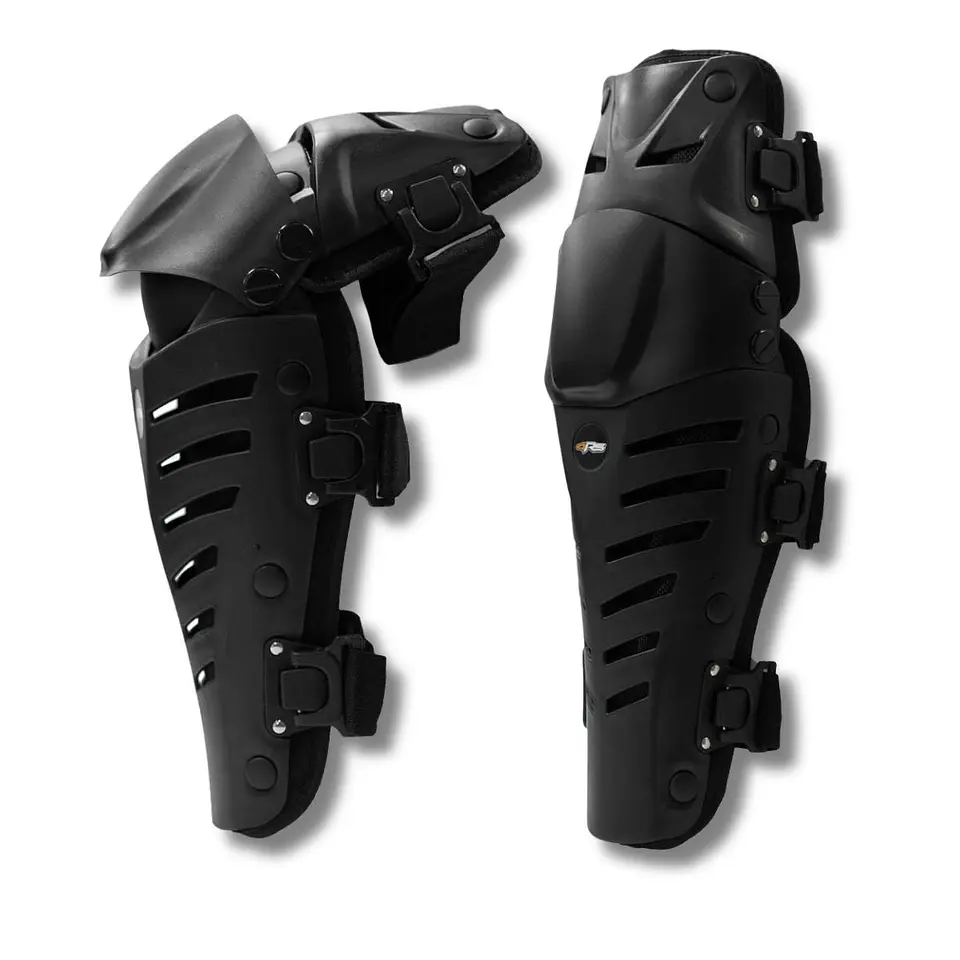 RODILLERAS PARA MOTO 4RS RAPTOR ARTICULADAS CON BROCHES DE ALUMINIO 2