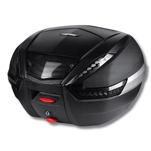 Maleta trasera 4RS moto Top Case E62 38L con luz led color carbon 