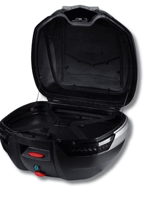 Maleta trasera 4RS moto Top Case E62 38L con luz led color carbon 