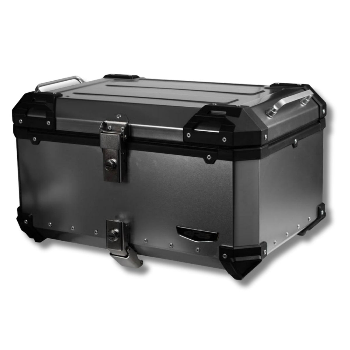 Maleta trasera 4RS Top Case moto E72 aluminio silver 64L forro interior 1