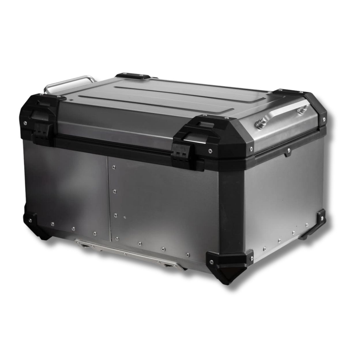 Maleta trasera 4RS Top Case moto E72 aluminio silver 64L forro interior 2