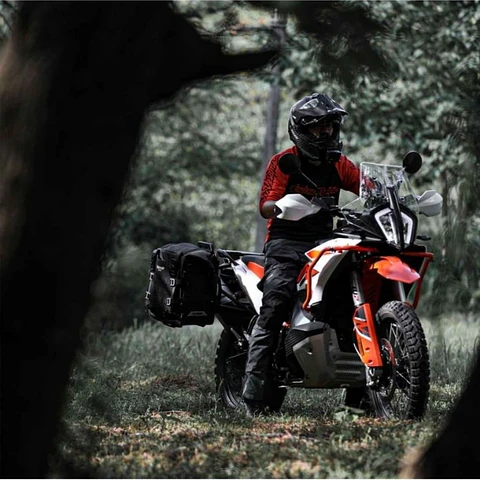 Bolso lateral (unidad) Rhinowalk moto MJX2004 35L impermeable liberación rápida | Moto & Aventura  