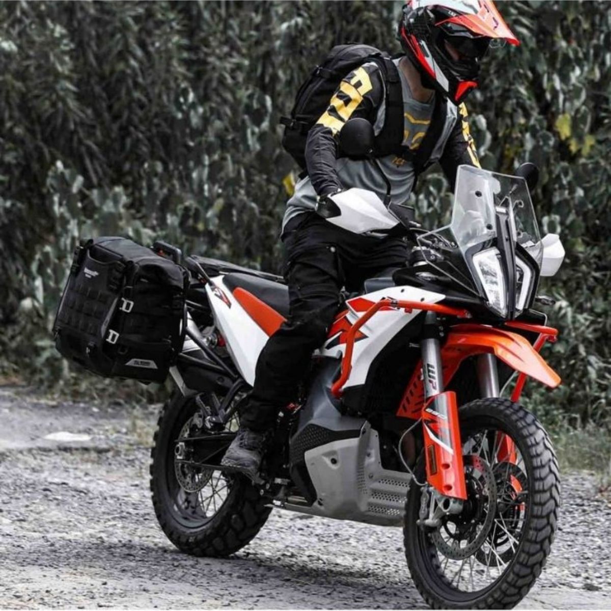 Bolso lateral (unidad) Rhinowalk moto MJX2004 35L impermeable liberación rápida | Moto & Aventura   3