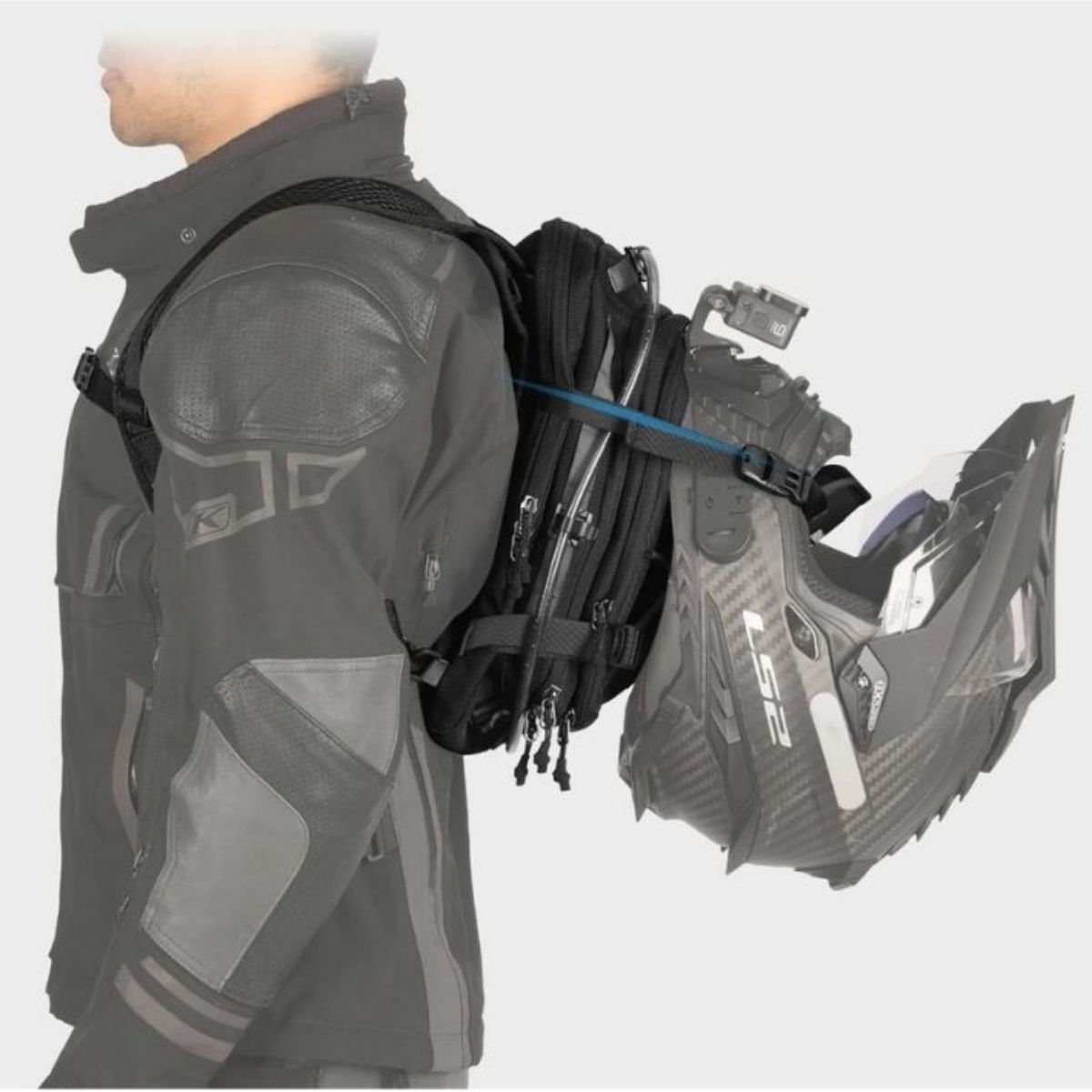 Bolso de estanque y mochila Rhinowalk Mechani MJX2002 9L | Moto & Aventura 8