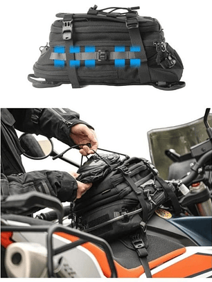 Bolso de estanque y mochila Rhinowalk Mechani MJX2002 9L | Moto & Aventura
