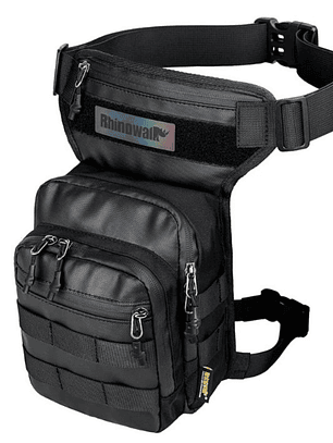 Muslera moto Rhinowalk MT102 multifuncional 3L color negro | Moto & Aventura 