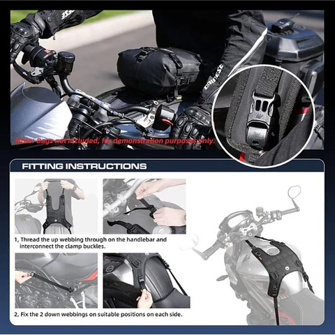 Base bolso de estanque Rhinowalk MT1001A | Moto & Aventura