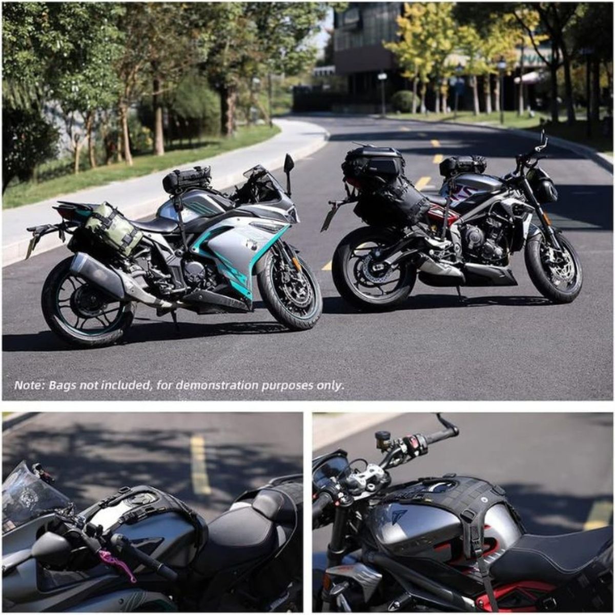 Base bolso de estanque Rhinowalk MT1001A | Moto & Aventura 4