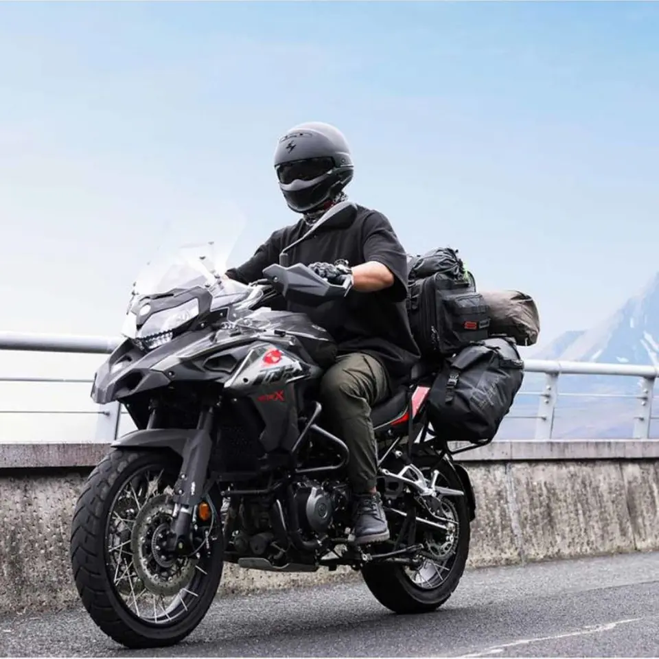Bolsos laterales moto Rhinowalk MT1428 28L Impermeable | Moto & Aventura  9