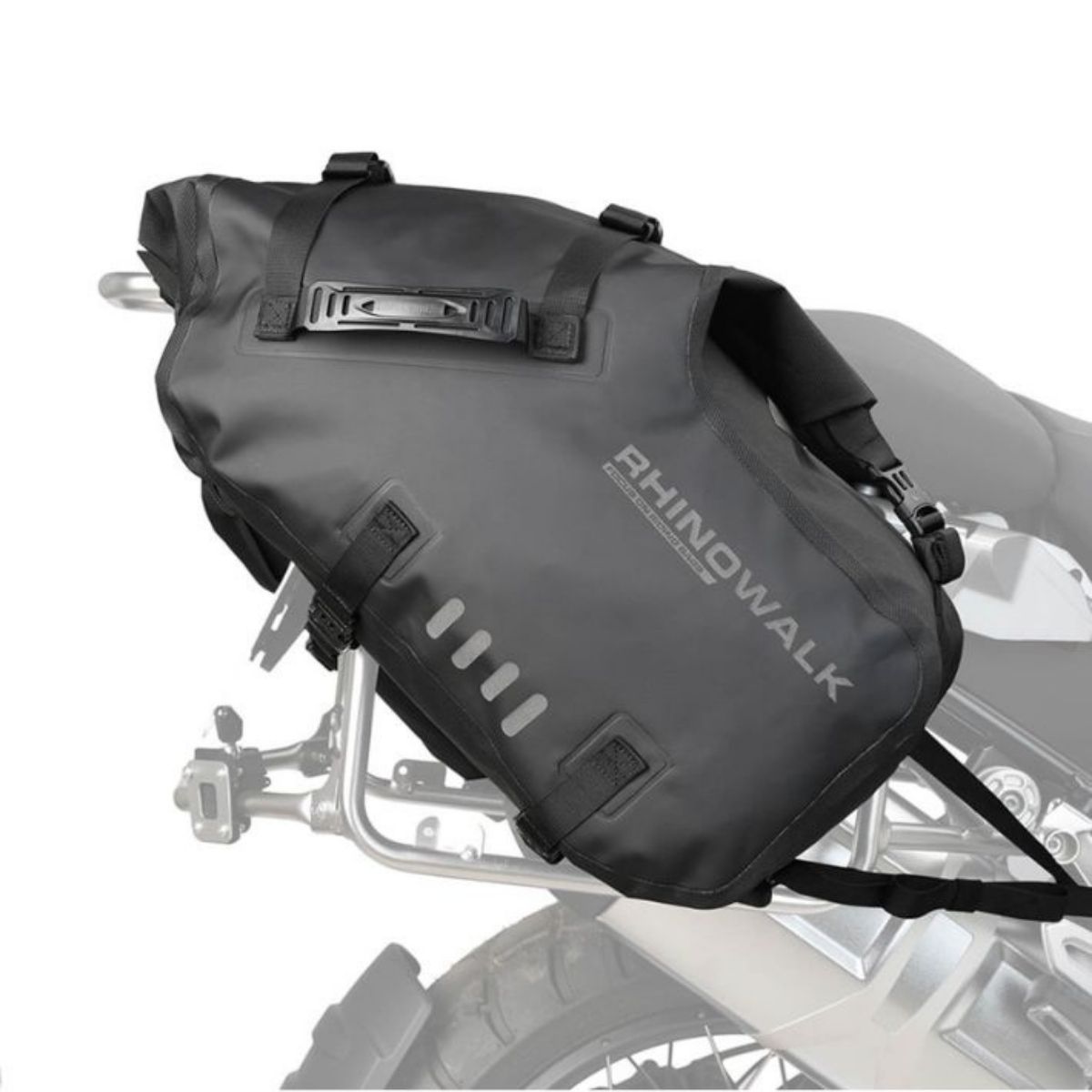 Bolsos laterales moto Rhinowalk MT1448 48L Impermeable | Moto & Aventura  2