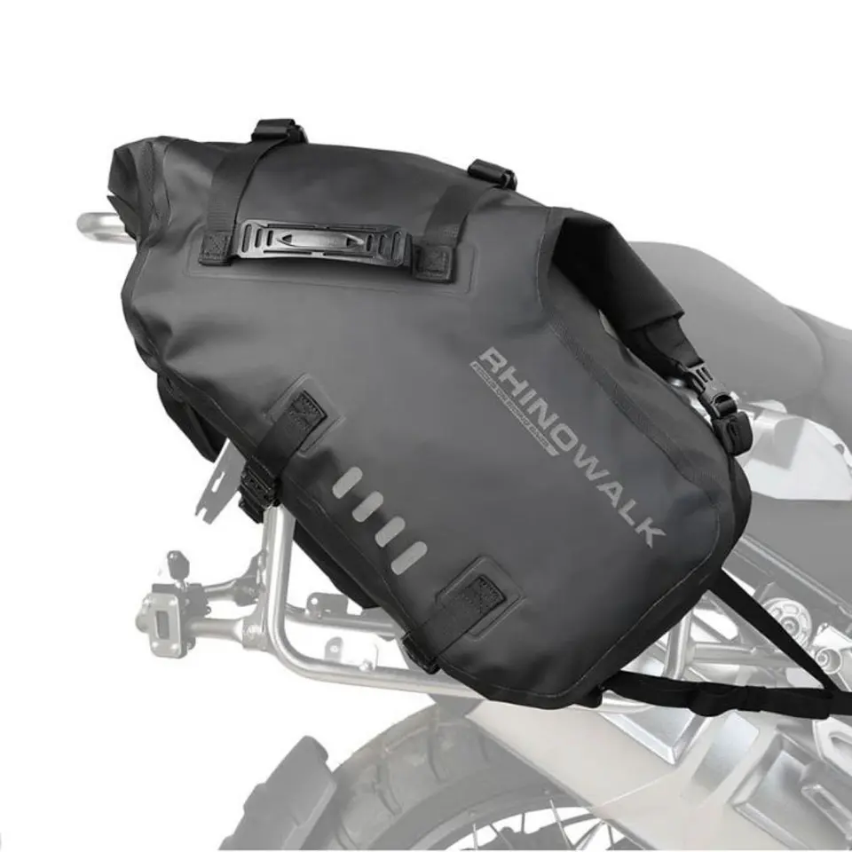 Bolsos laterales moto Rhinowalk MT1448 48L Impermeable | Moto & Aventura  2