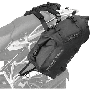 Bolsos laterales moto Rhinowalk MT1448 48L Impermeable | Moto & Aventura 