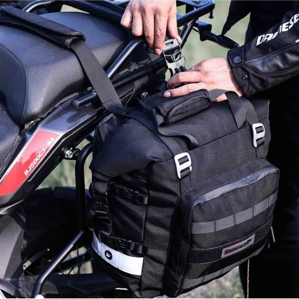 Bolso lateral (unidad) Moto Rhinowalk MT2040 20L Impermeable | Moto & Aventura 4