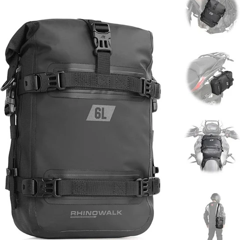 Bolso impermeable moto Rhinowalk MT2206 6L Dry Bag | Moto & Aventura