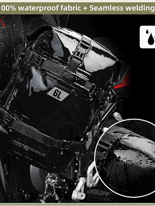 Bolso impermeable moto Rhinowalk MT2206 6L Dry Bag | Moto & Aventura