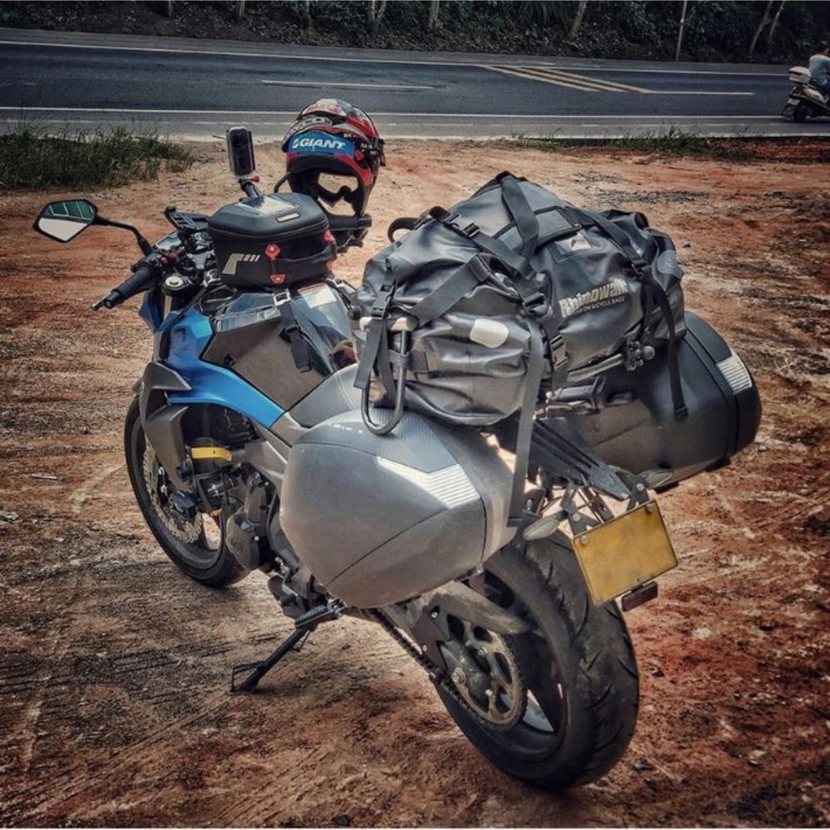 Bolso moto Rhinowalk MT20650 65L Drybag Waterproof | Moto & Aventura  4