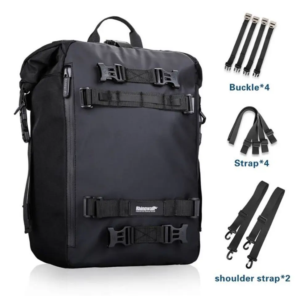Bolso impermeable moto Rhinowalk MT21620 20L multi uso | Moto & Aventura 6