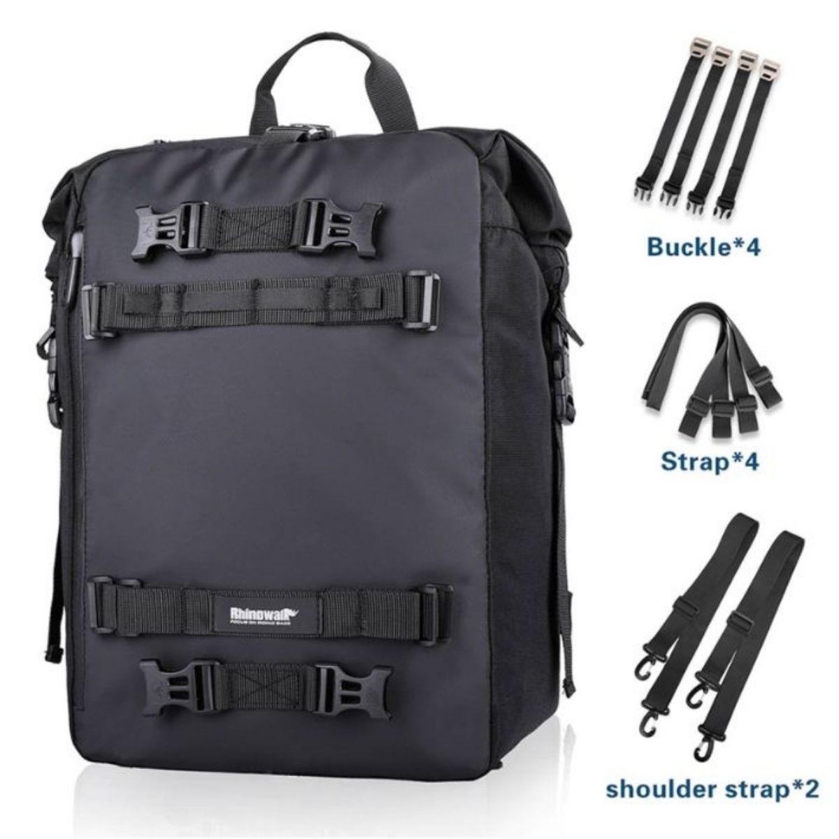 Bolso impermeable moto Rhinowalk MT21630 30L multi uso | Moto & Aventura 3