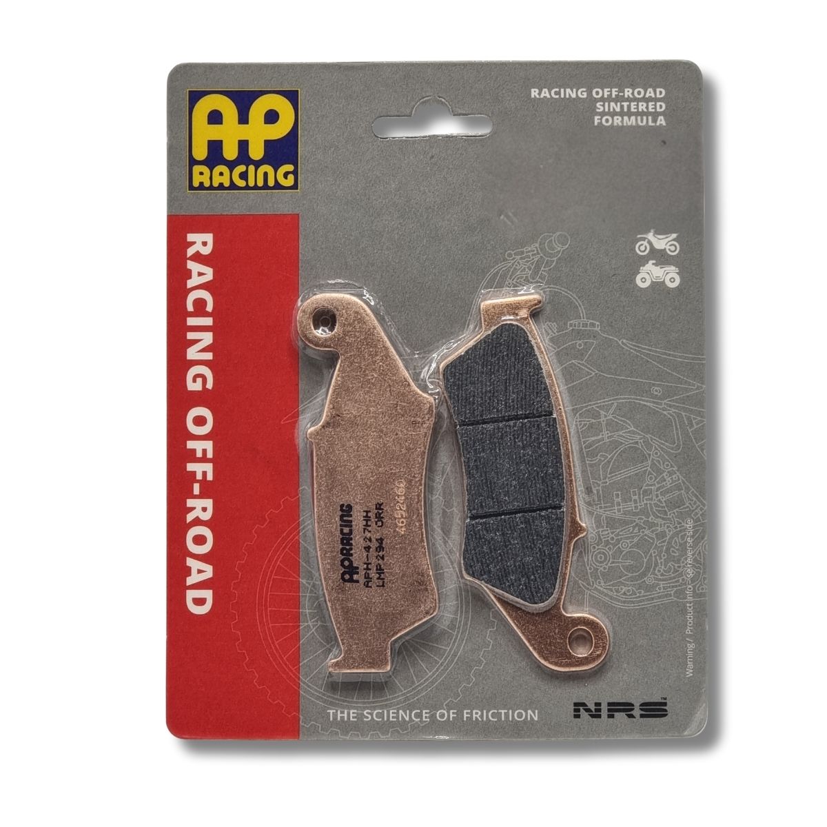 Pastilla de freno traseras AP Racing Gas Gas, Honda, Kawasaki, Suzuki, Yamaha  1