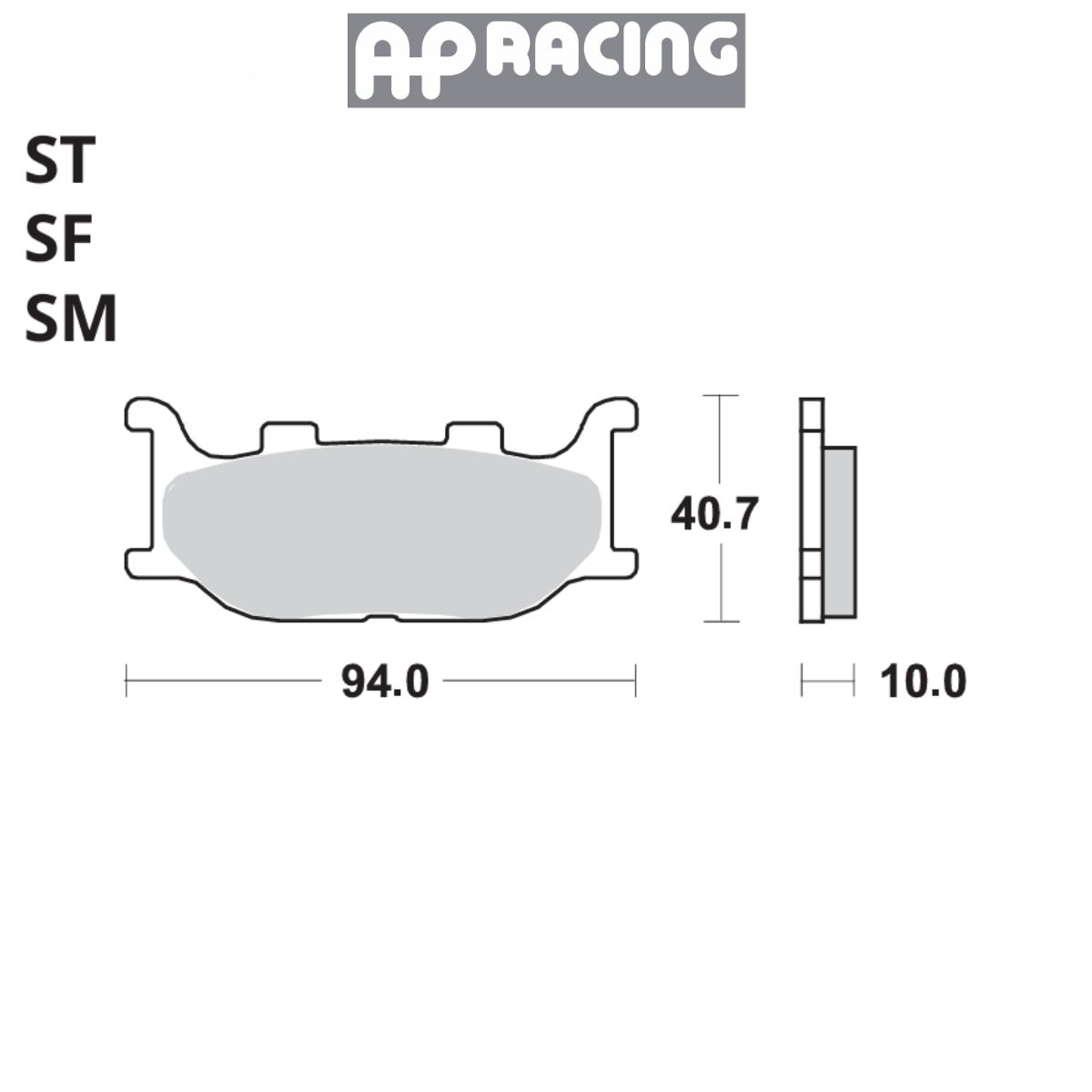 Pastillas de freno traseras AP Racing Ducati, Gas Gas, Husqvarna, KTM, Triumph 2
