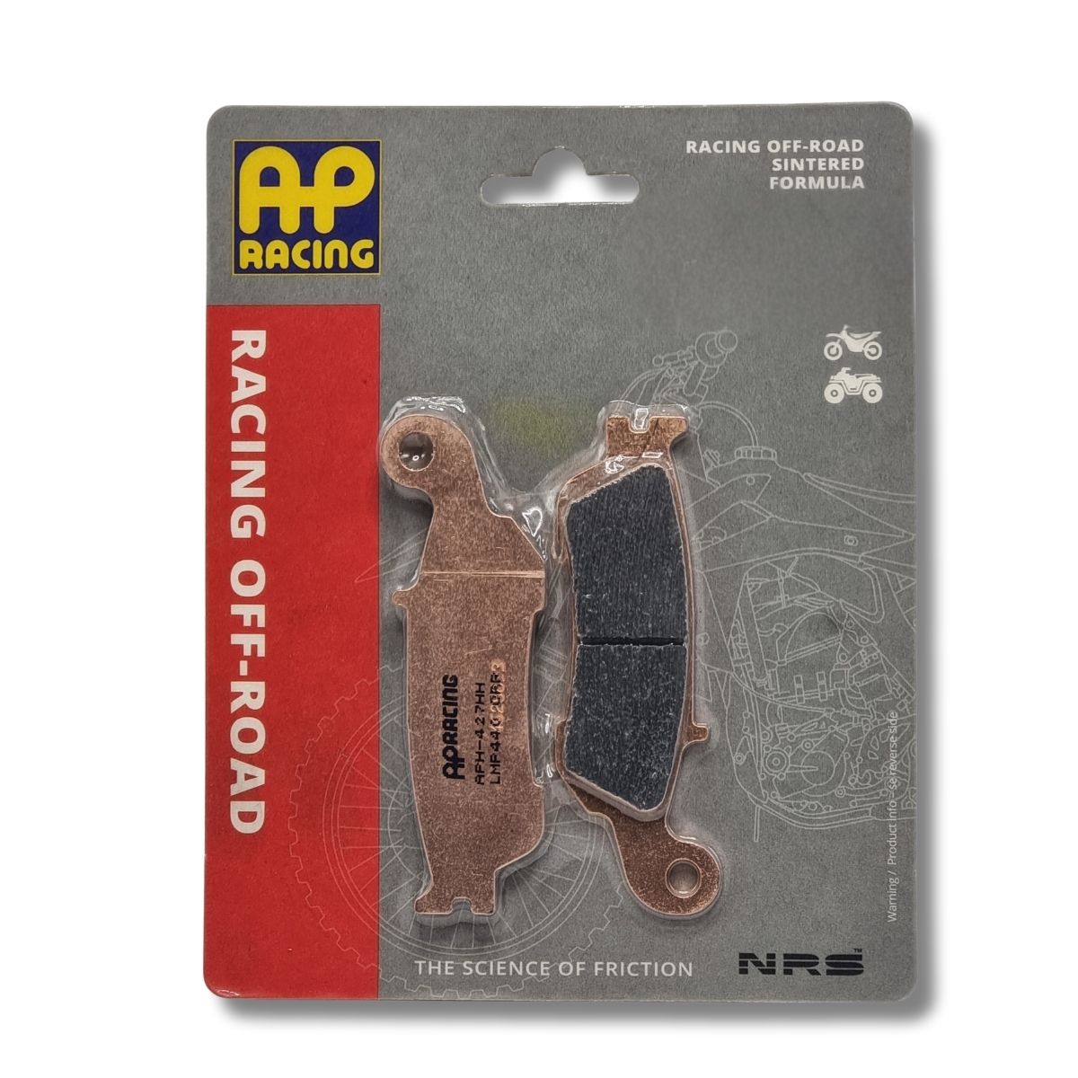 Pastilla de freno D/T AP Racing Yamaha 1