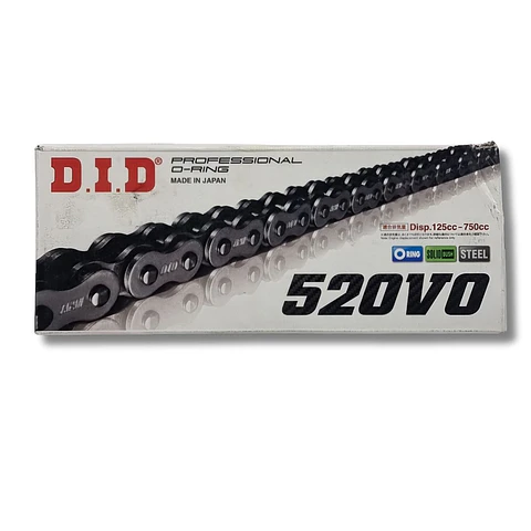 Cadena con O ring D.I.D VO 520-108E Japón