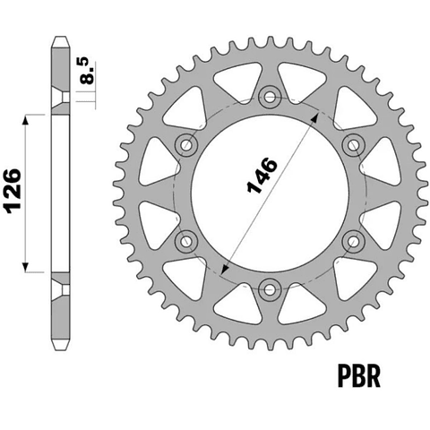 Catalina PBR 50D Suzuki | Enduro & Cross