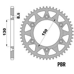 Catalina 50D PBR Yamaha | Enduro & Cross