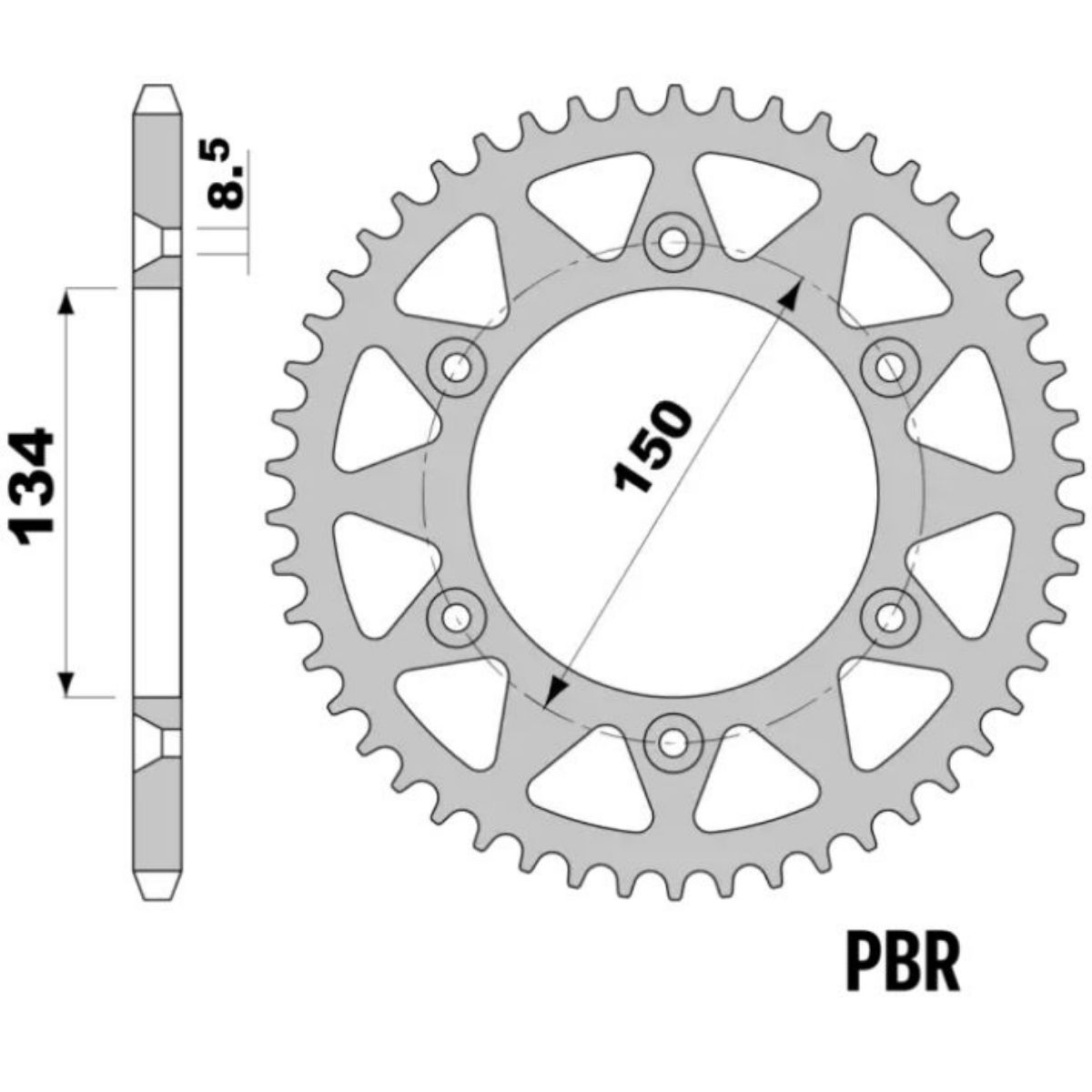 Catalina 50D Kawasaki / Suzuki PBR | Enduro & Cross 2
