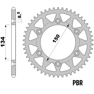 Catalina 50D Kawasaki / Suzuki PBR | Enduro & Cross