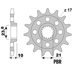 Piñón de ataque PBR 13D Suzuki | Enduro & Cross